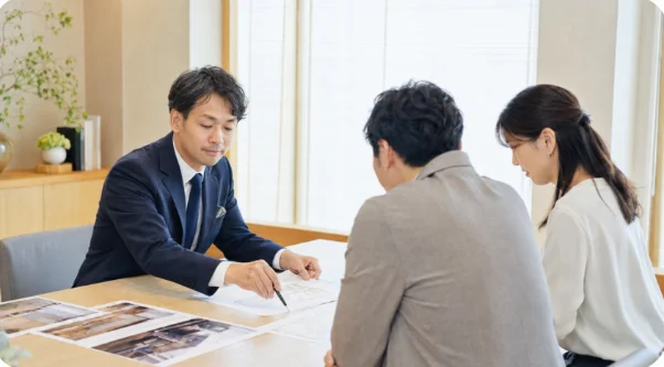 相談・接客の写真